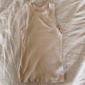 a new day Beige Tank Top